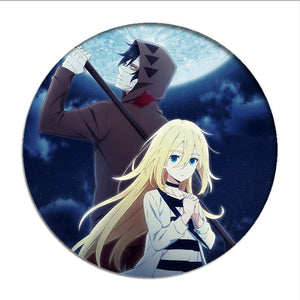 1pcs Anime Angels of Death Cosplay Badge Cartoon Rachel Gardner Ray Brooch Pins Zack Collection bags Badges for Backpacks