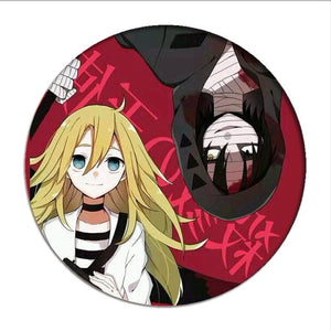 1pcs Anime Angels of Death Cosplay Badge Cartoon Rachel Gardner Ray Brooch Pins Zack Collection bags Badges for Backpacks